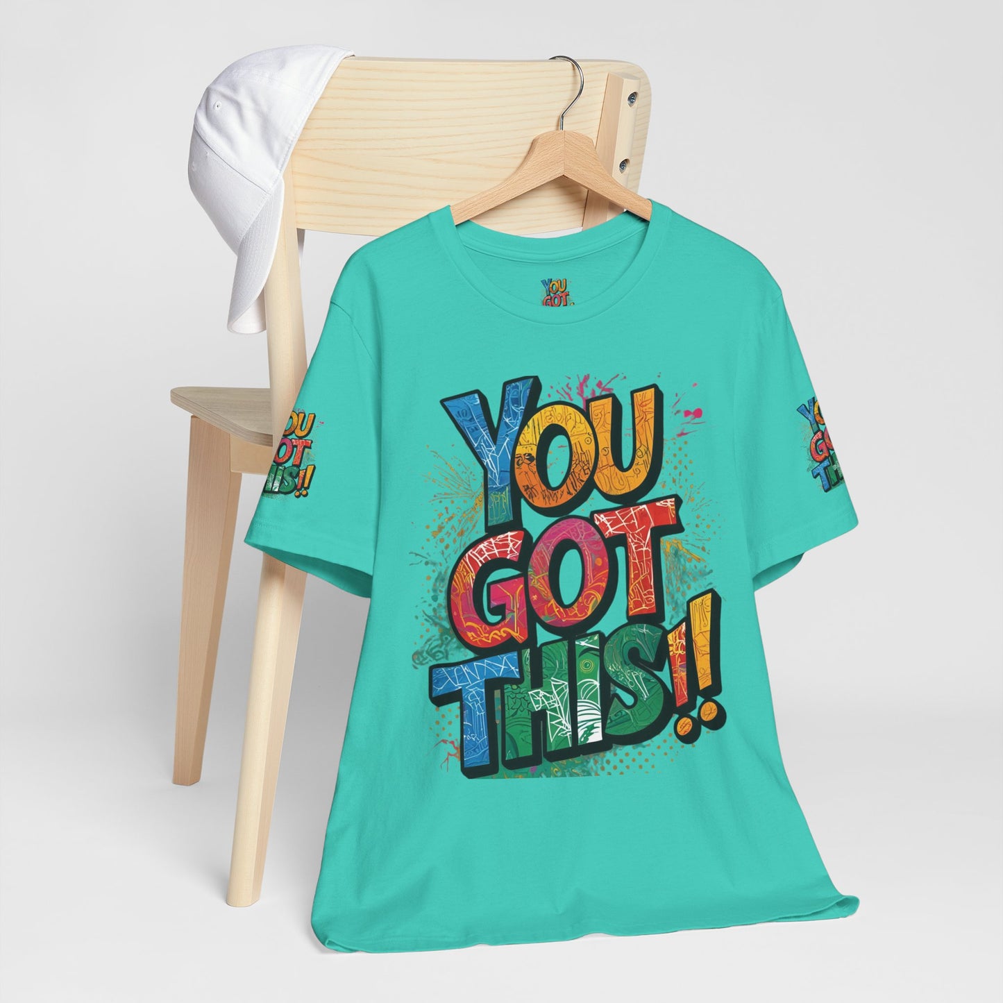 💥 Inspirational  💥  Uplifting  💥 Unisex  Jersey  T-Shirt  💥  You  Got  This!   💥 Motivational  💥 T-Shirts  for  Fitness 💥 &  Everyday  Wear 💥  Sizes   XS - 4XL 💥 Birthday  Gift 💥 17  Different  Colors  to  Choose  From  💥