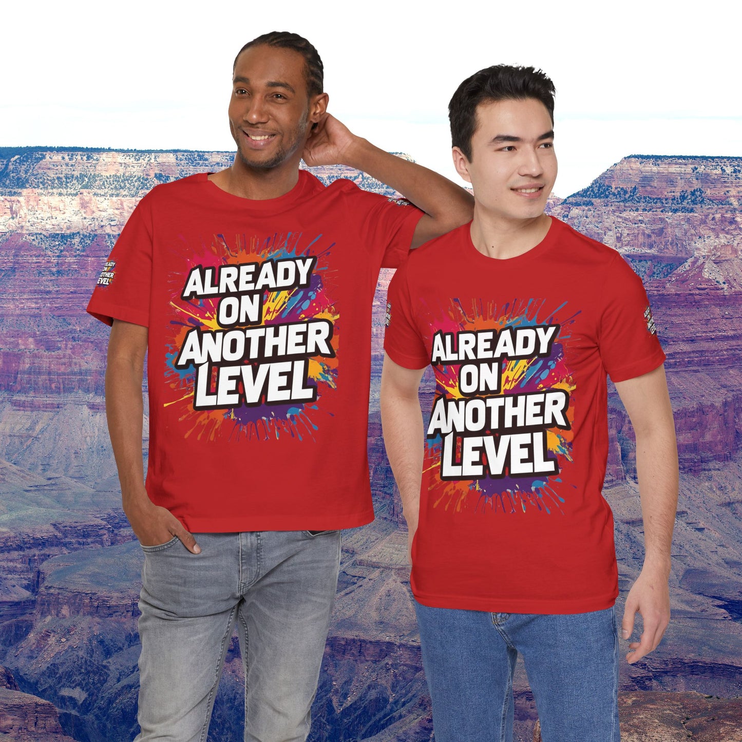 💥 Colorful  💥 Motivation  Tee 💥  'Already on Another Level'  💥 8  Different  Colors  💥 Sizes  XS - 5XL 💥