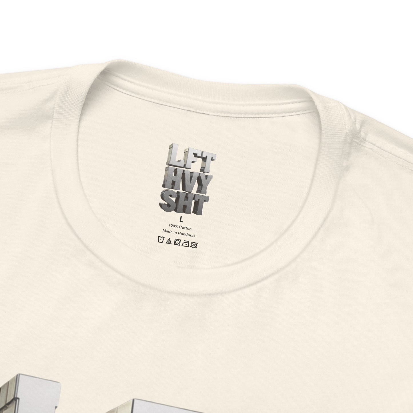 Lift Heavy Shit - LFT HVY SHT - 3D Gym T-Shirt - Bold Weightlifting Tee