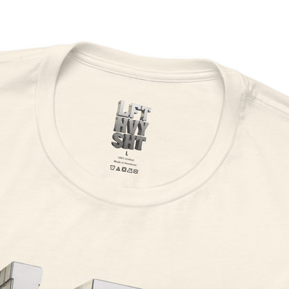 Lift Heavy Shit - LFT HVY SHT - 3D Gym T-Shirt - Bold Weightlifting Tee