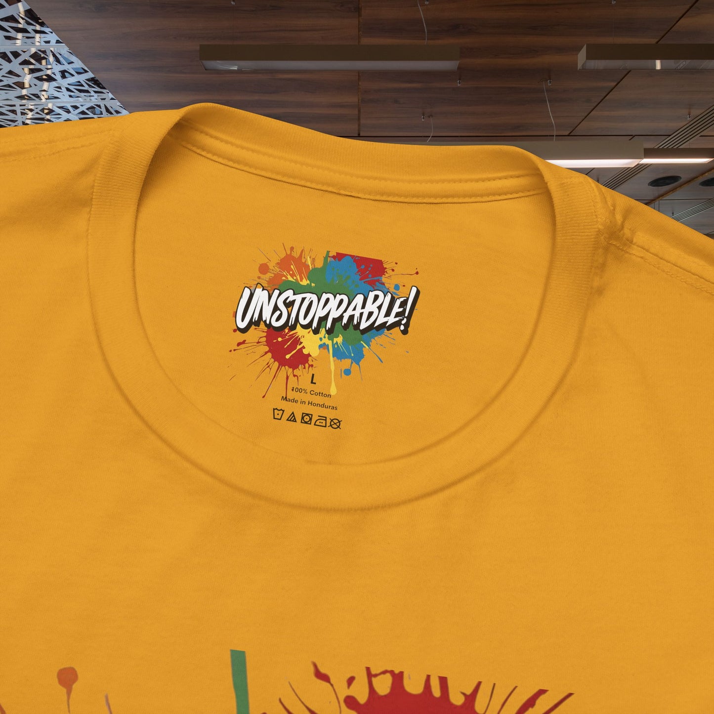 Unstoppable Design Tee - Vintage  Retro  Unisex  Tee - Classic  T-Shirt - Graphic Tee - Casual  Shirt - Short  Sleeve  Shirt