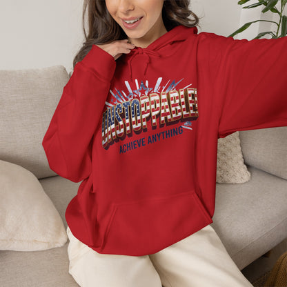 UNSTOPPABLE! Hoodie — Patriot Fit Life Graphic Sweatshirt | LIVE FIT