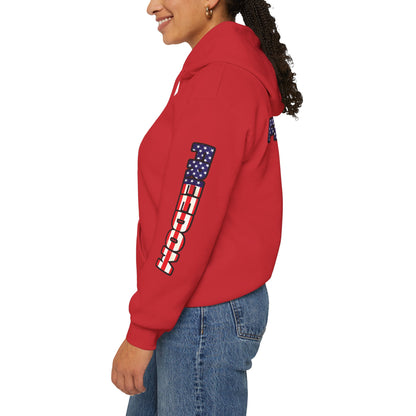Patriotic Freedom Hoodie - Unisex American Flag Sweatshirt - Red White and Blue - Comfortable Pullover for Celebrations -  Perfect for Independence Day -  Gift [...]