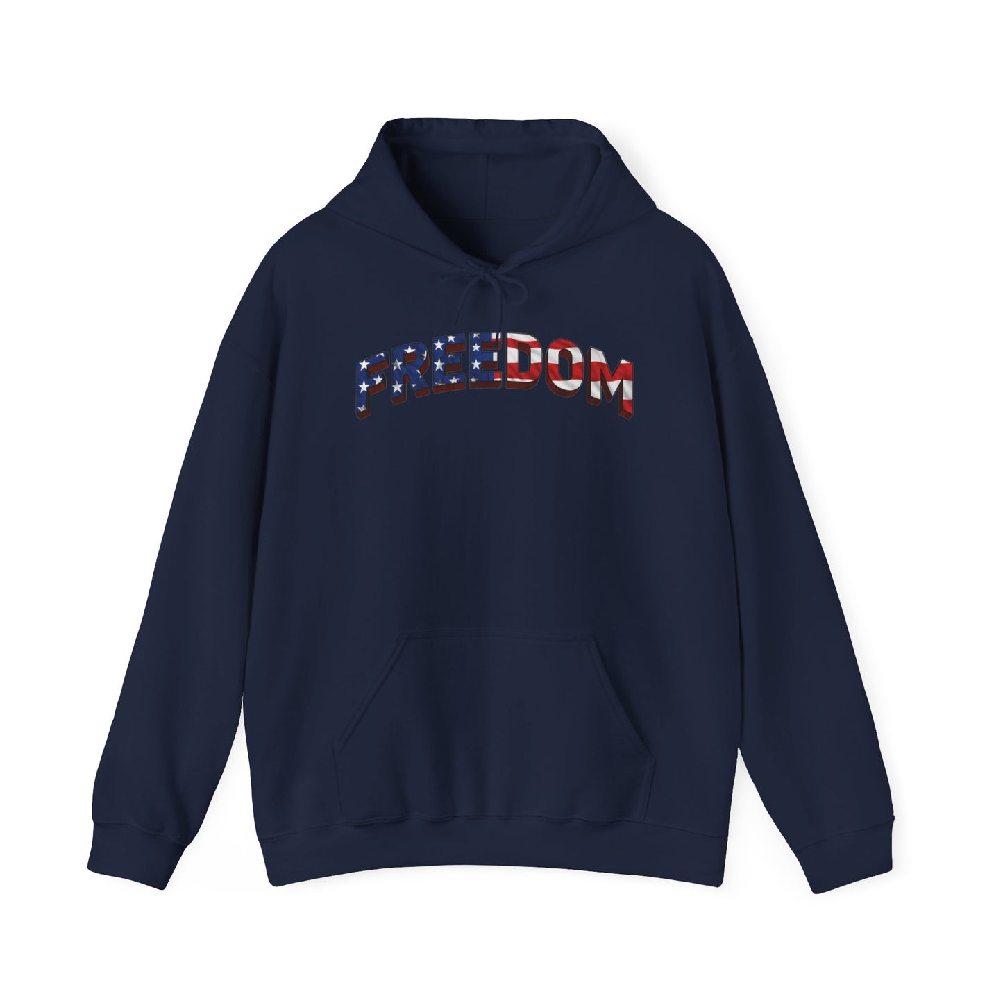 Freedom Hoodie — USA Flag Graphic Pullover Sweatshirt | LIVE FIT