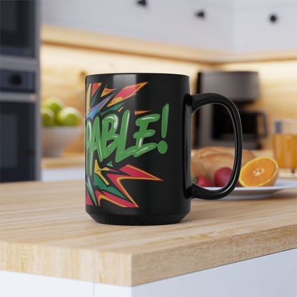 💥 Unstoppable 💥 Colorful 💥 Motivational Mug 💥 15oz  💥 Perfect for the Gym 💥 & Daily Inspiration 💥