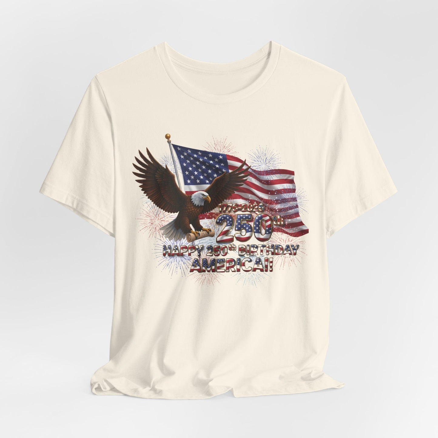 American Eagle Flag T-Shirt | Home of the Brave 250th Anniversary Tee
