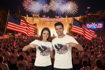 American Eagle Flag T-Shirt | Home of the Brave 250th Anniversary Tee