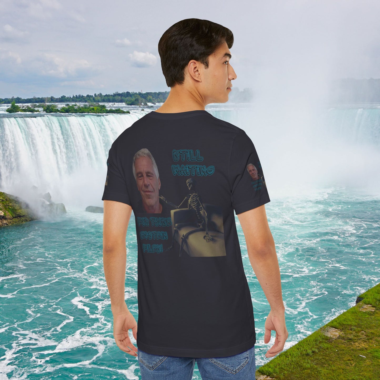 💥 Epstein T-Shirt  💥  Still  Waiting  For  Those  Epstein  Files!  💥  Sizes   XS - 5XL  💥 8  Different  Colors To  Choose  From  💥