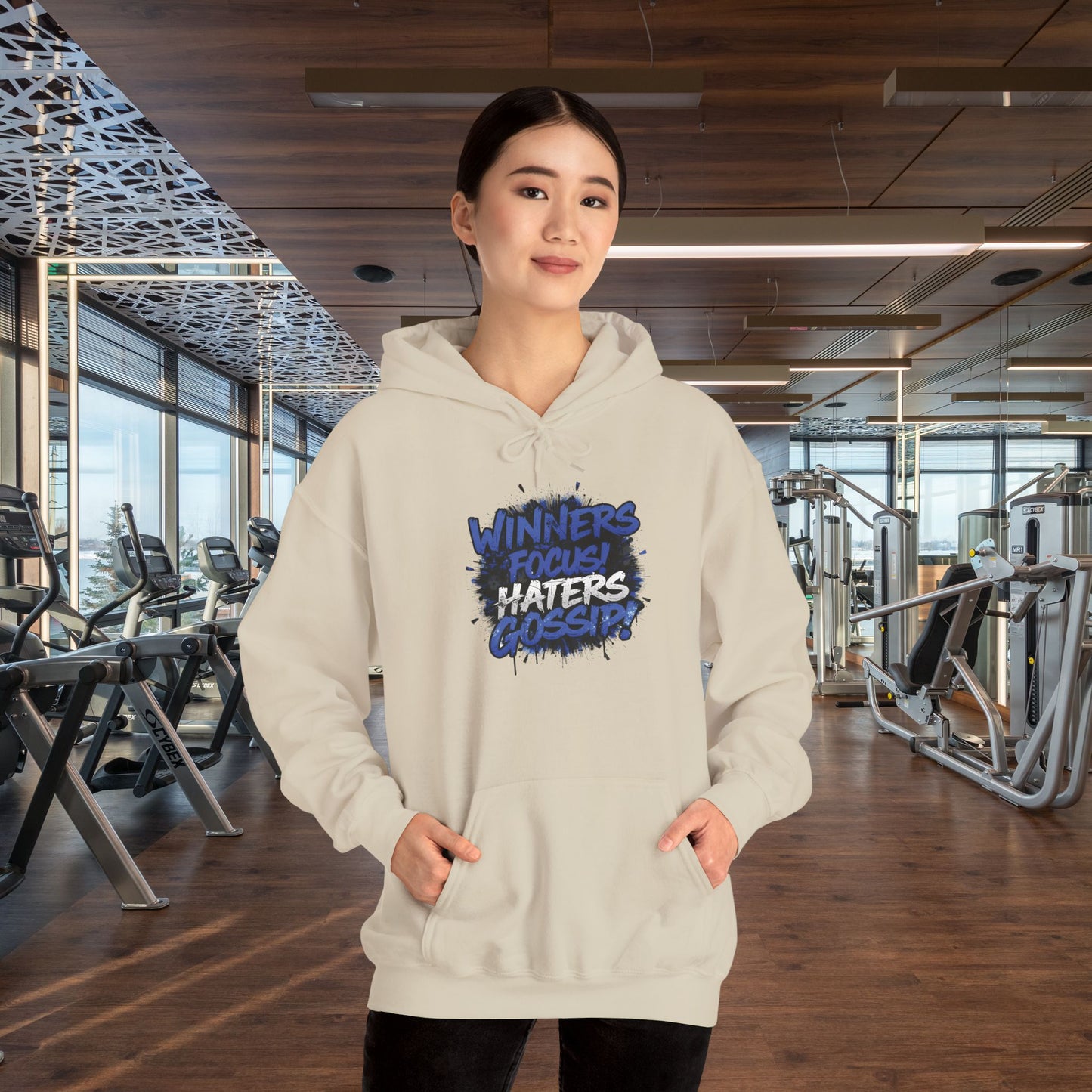 Winners Focus Haters Gossip  - Hooded Sweatshirt - S - 5XL - Multiple Colors -
