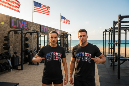 Patriot Fit Life T-Shirt — American Flag Fitness Tee