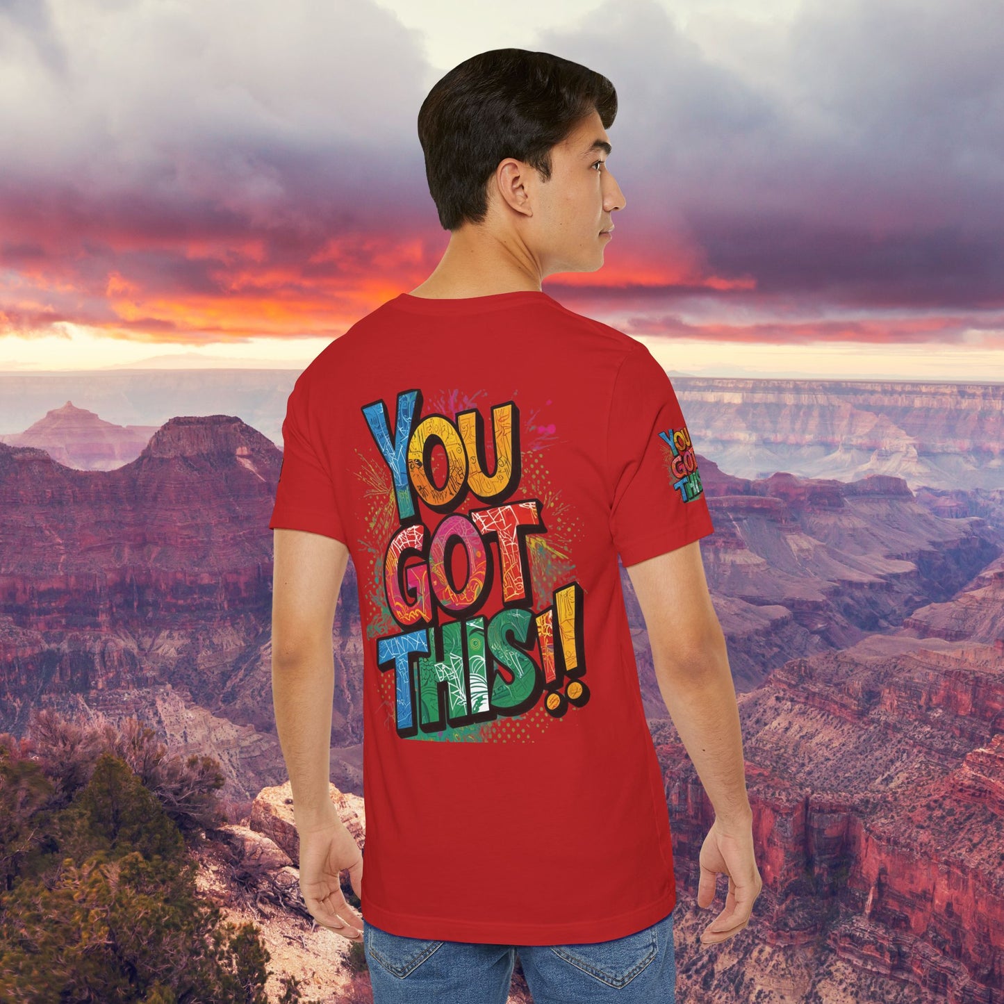 💥 Inspirational  💥  Uplifting  💥 Unisex  Jersey  T-Shirt  💥  You  Got  This!   💥 Motivational  💥 T-Shirts  for  Fitness 💥 &  Everyday  Wear 💥  Sizes   XS - 4XL 💥 Birthday  Gift 💥 17  Different  Colors  to  Choose  From  💥