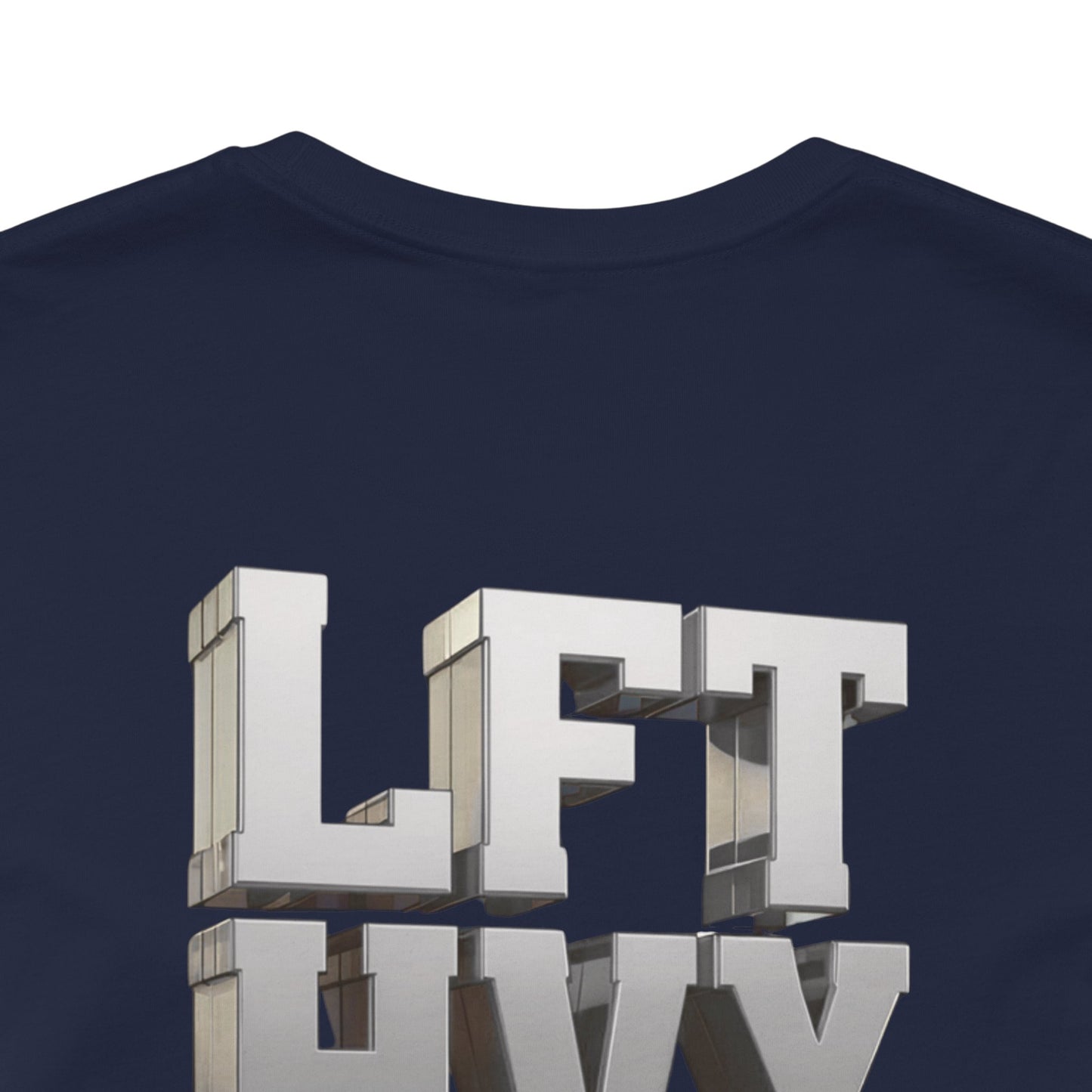 Lift Heavy Shit - LFT HVY SHT - 3D Gym T-Shirt - Bold Weightlifting Tee