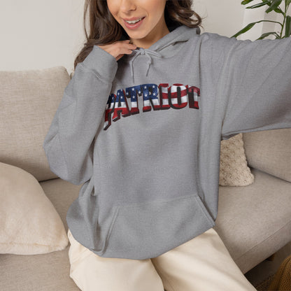 Patriot Hoodie — USA Flag Graphic Pullover Sweatshirt | LIVE FIT - Patriot Fit Life