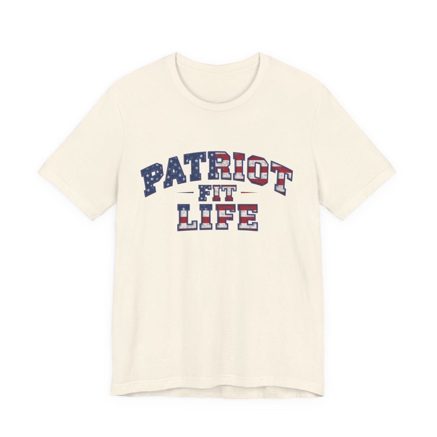Patriot Fit Life T-Shirt | American Flag Stars & Stripes Athletic Tee
