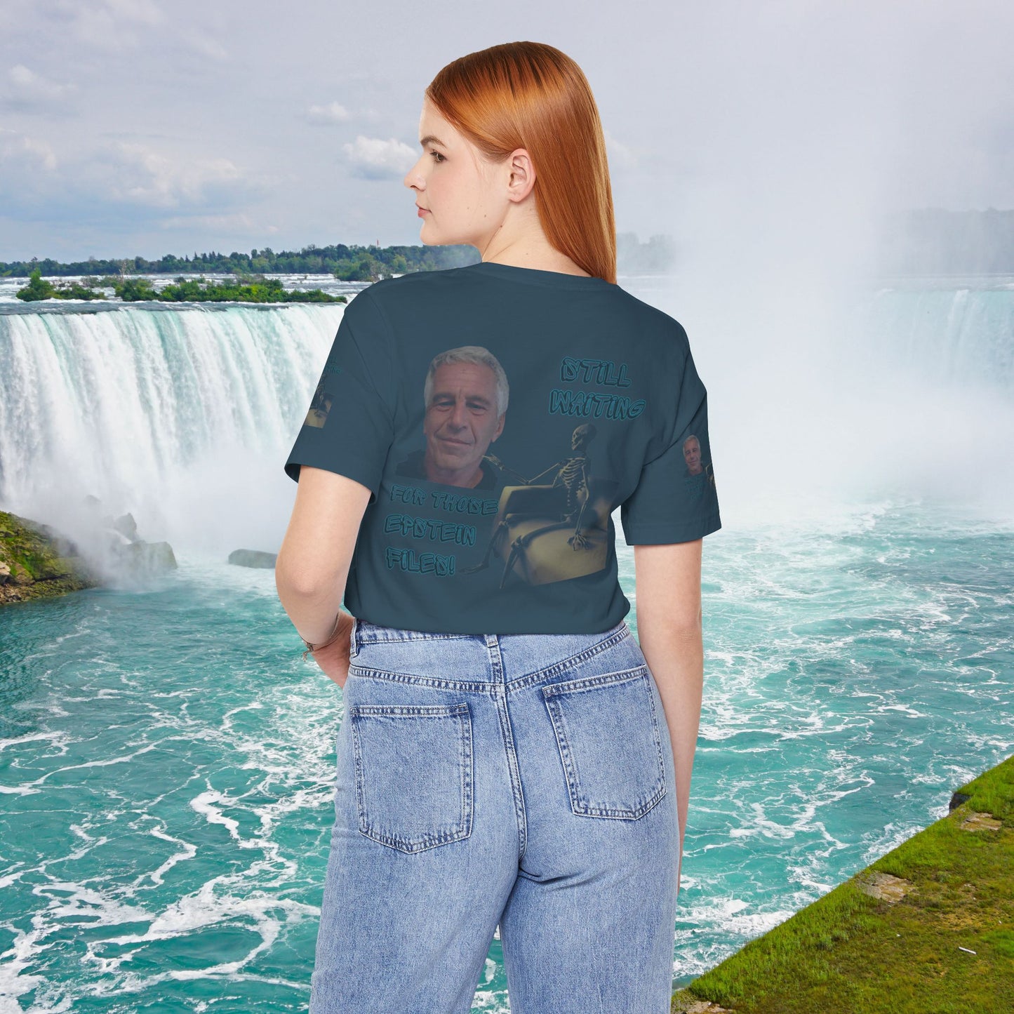 💥 Epstein T-Shirt  💥  Still  Waiting  For  Those  Epstein  Files!  💥  Sizes   XS - 5XL  💥 8  Different  Colors To  Choose  From  💥