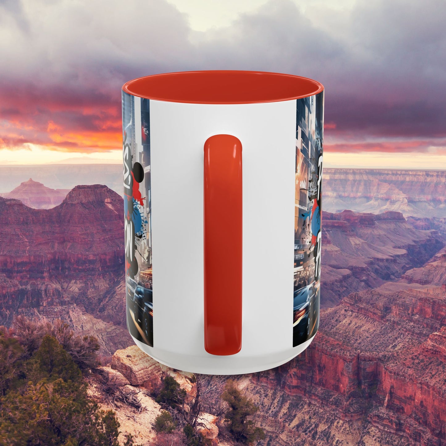 Progress Not Perfection! Graffiti Style Mug - Vibrant Design - 11oz/15oz - 8 Colors