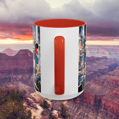 Progress Not Perfection! Graffiti Style Mug - Vibrant Design - 11oz/15oz - 8 Colors