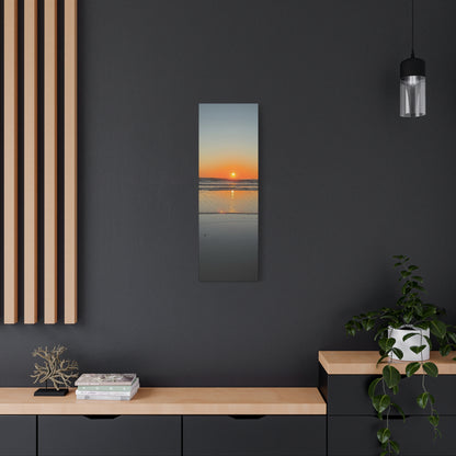 Stunning Sunset Beach Canvas Print, Ocean Decor, Wall Art, Home Decor, Coastal Artwork for Living Room