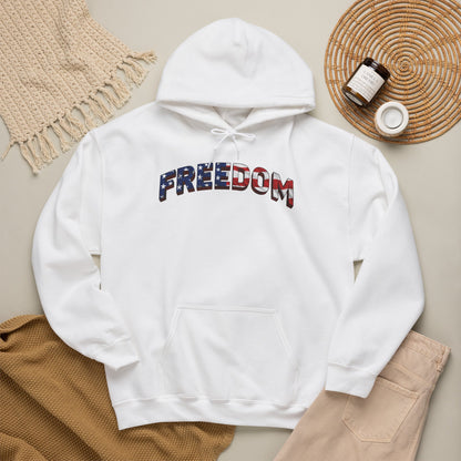 Freedom Hoodie — USA Flag Graphic Pullover Sweatshirt | LIVE FIT
