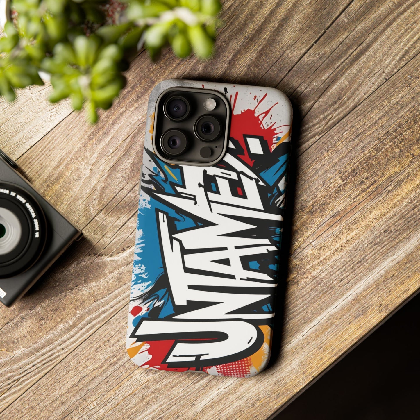 Eye-Catching - Vibrant - Tough - Phone  Case - With  An - Untamed  Print  Design - Stylish - Smartphone  Case