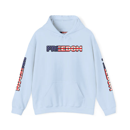 Patriotic Freedom Hoodie - Unisex American Flag Sweatshirt - Red White and Blue - Comfortable Pullover for Celebrations -  Perfect for Independence Day -  Gift [...]