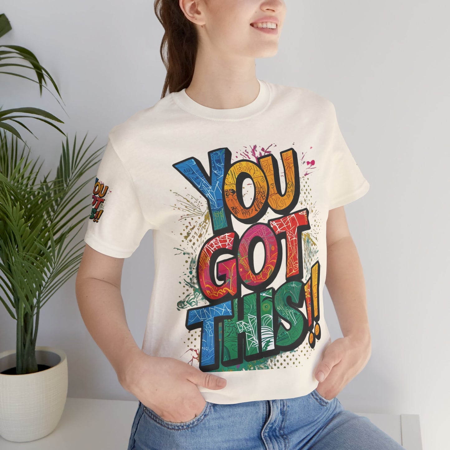 💥 Inspirational  💥  Uplifting  💥 Unisex  Jersey  T-Shirt  💥  You  Got  This!   💥 Motivational  💥 T-Shirts  for  Fitness 💥 &  Everyday  Wear 💥  Sizes   XS - 4XL 💥 Birthday  Gift 💥 17  Different  Colors  to  Choose  From  💥