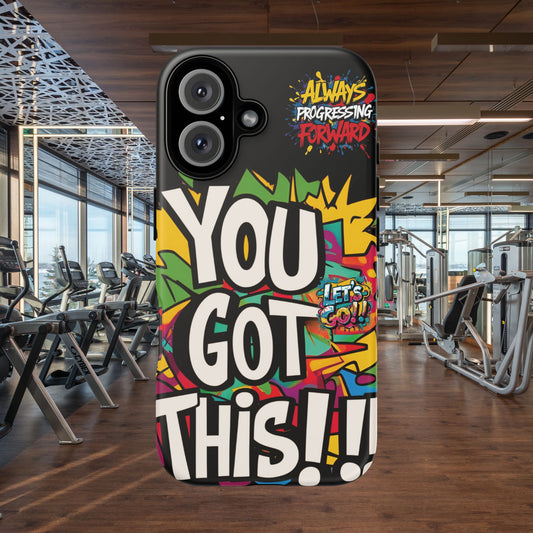 Vibrant  Motivational Tough Cell Phone Cases