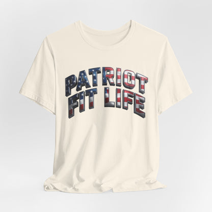 Patriot Fit Life T-Shirt — American Flag Fitness Tee