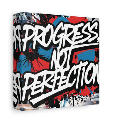💥 Motivational 💥 Uplifting 💥 Canvas Art  💥 Progress Not Perfection Print  💥 Positive Vibe Décor  💥 Eco-Friendly  UL- Certified  Inks 💥 Gift  Giving 💥 Horizontal Is In A Different Listing 💥