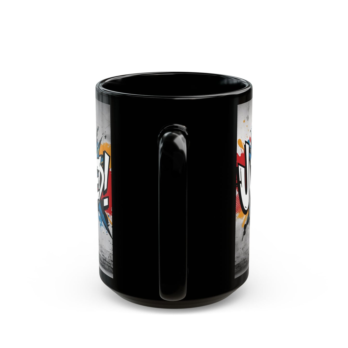 Untamed! Motivational Black Mug - Glossy Ceramic - 11oz/15oz
