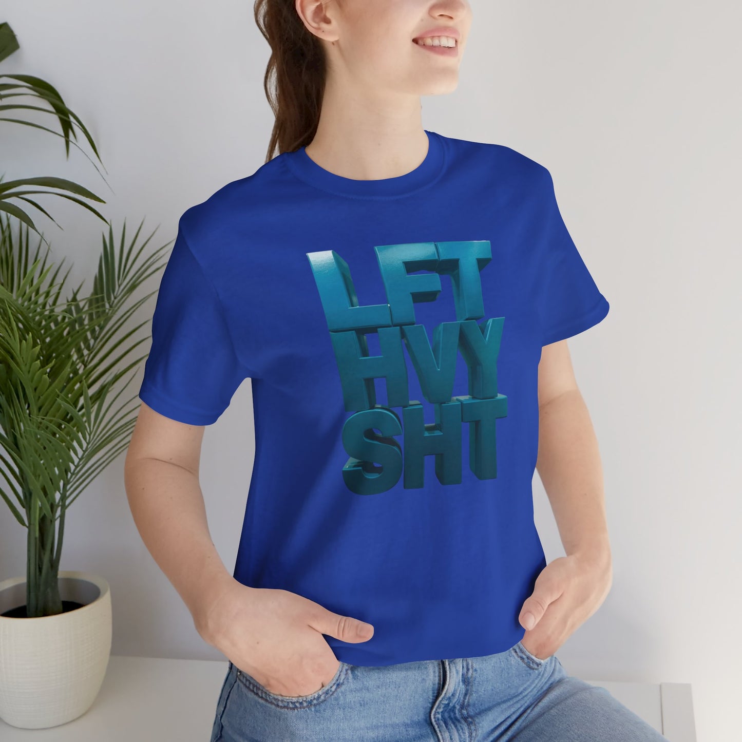 Lift Heavy Shit - LFT HVY SHT - Gym T-Shirt - Motivational Weightlifting Tee