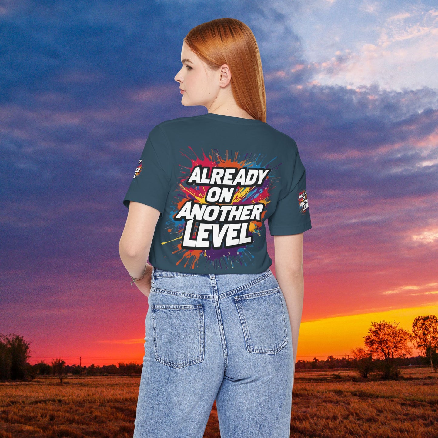 💥 Colorful  💥 Motivation  Tee 💥  'Already on Another Level'  💥 8  Different  Colors  💥 Sizes  XS - 5XL 💥