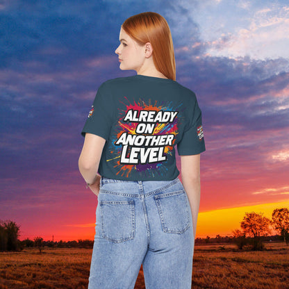 💥 Colorful  💥 Motivation  Tee 💥  'Already on Another Level'  💥 8  Different  Colors  💥 Sizes  XS - 5XL 💥