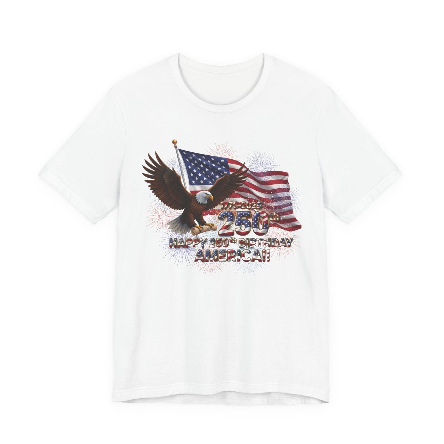 American Eagle Flag T-Shirt | Home of the Brave 250th Anniversary Tee