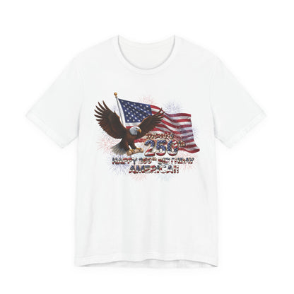 American Eagle Flag T-Shirt | Home of the Brave 250th Anniversary Tee