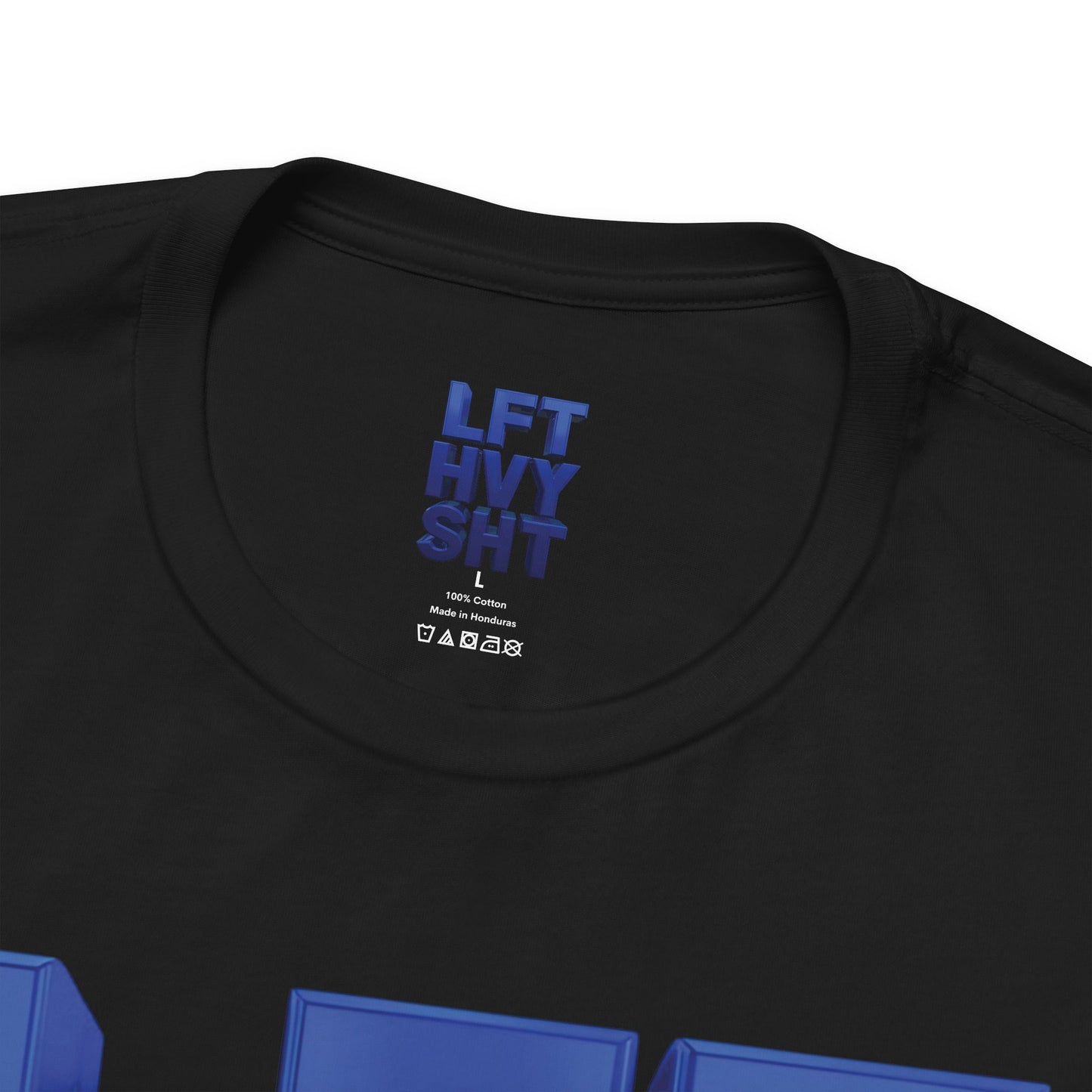 LFT HVY SHT - Lift Heavy Shit - Bold 3D Gym Tee - Fitness