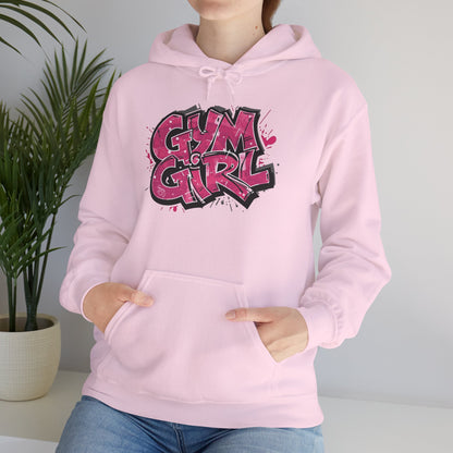 Stylish - Gym Girl Print - Hoodie - S - 5XL - Fitness -