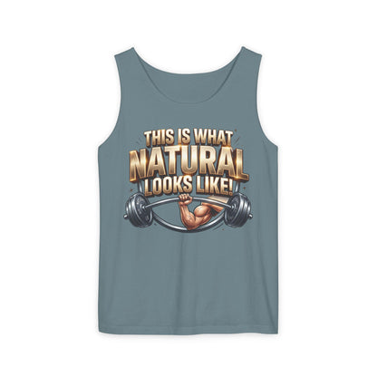 Natural Bodybuilder Tank Top — "This Is What Natural Looks Like" Fitness Tank