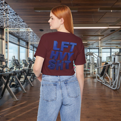 LFT HVY SHT - Lift Heavy Shit - Bold 3D Gym Tee - Fitness