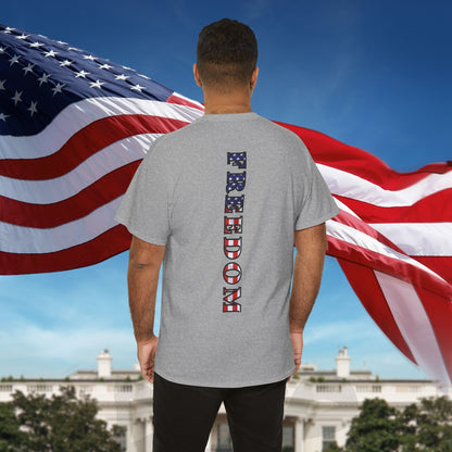 💥👉 Unisex 💥 Patriotic 💥 Freedom 💥 Flag Tee 💥Independence Day T-Shirt 💥 American Flag Shirt 💥 4th of July Clothing 💥 Patriotic Apparel 💥