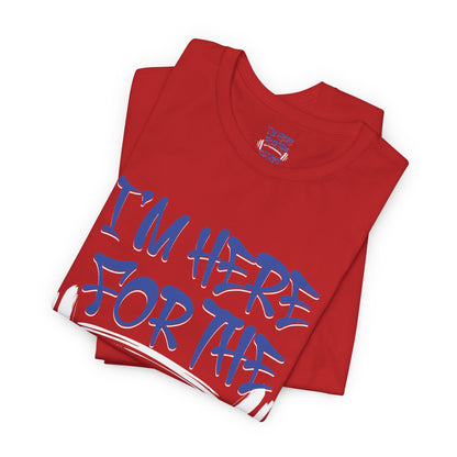 I'm Here For The Gainz! Gym Motivation T-Shirt - Funny Fitness Tee - Unisex XS-4XL