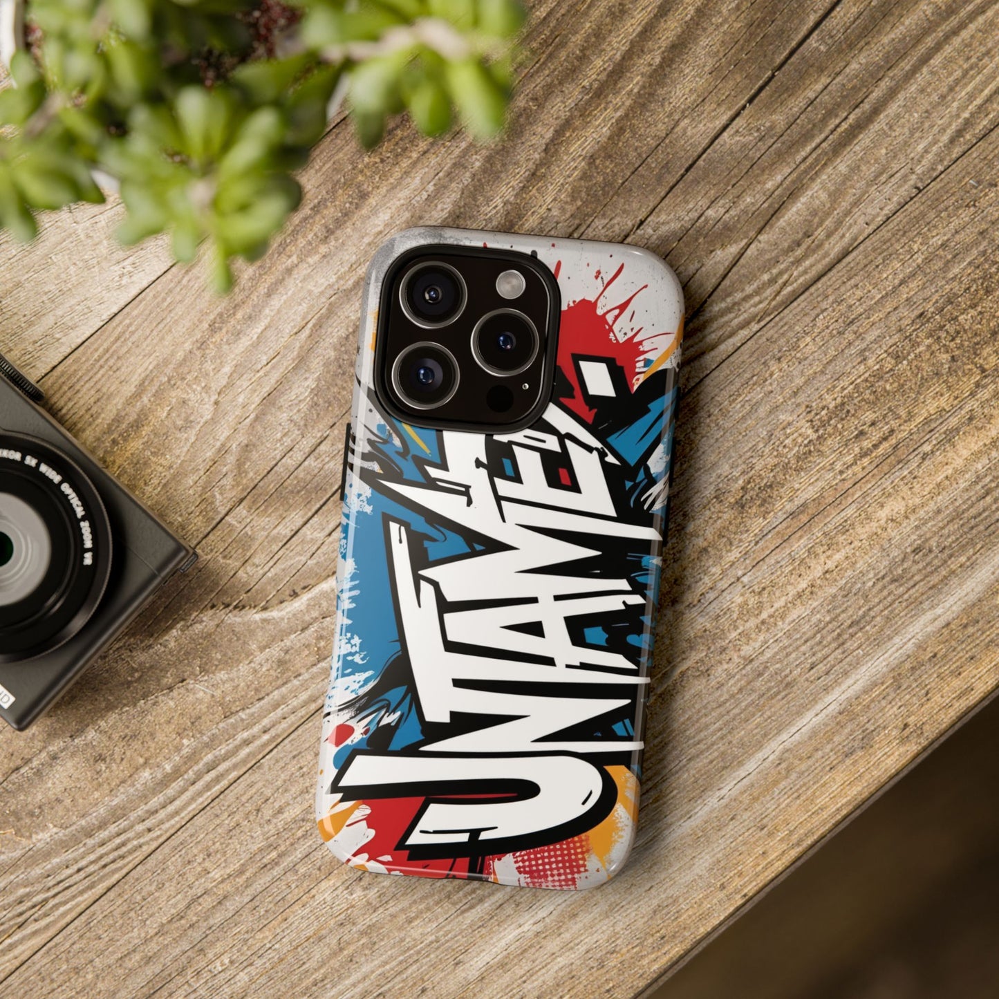 Eye-Catching - Vibrant - Tough - Phone  Case - With  An - Untamed  Print  Design - Stylish - Smartphone  Case