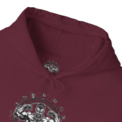 Unisex - Muscles Loading…Please Wait - Heavy Blend™ Hooded Sweatshirt - Motivational Fitness Hoodie - Workout Sweatshirt - Gym Apparel - Inspirational Gift - Holiday Gift