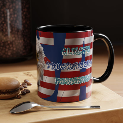 🇺🇸 Eye-Catching  🇺🇸 Patriotic  🇺🇸 Bald Eagle   🇺🇸 Red White & Blue  🇺🇸 USA  🇺🇸 Accent Coffee Mug   🇺🇸🇺🇸 11oz  &  🇺🇸 15oz  🇺🇸 Sizes 🇺🇸 8  Color Options   🇺🇸 Red     🇺🇸 Black    🇺🇸 Light Blue   🇺🇸 Yellow   🇺🇸 Orange   🇺🇸 Navy   🇺🇸 Pink   🇺🇸 Purple