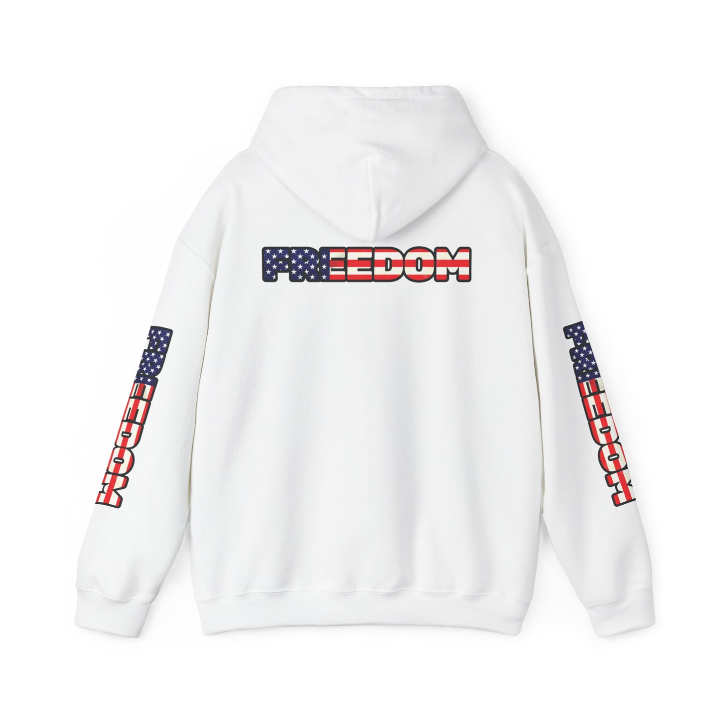 Patriotic Freedom Hoodie - Unisex American Flag Sweatshirt - Red White and Blue - Comfortable Pullover for Celebrations -  Perfect for Independence Day -  Gift [...]