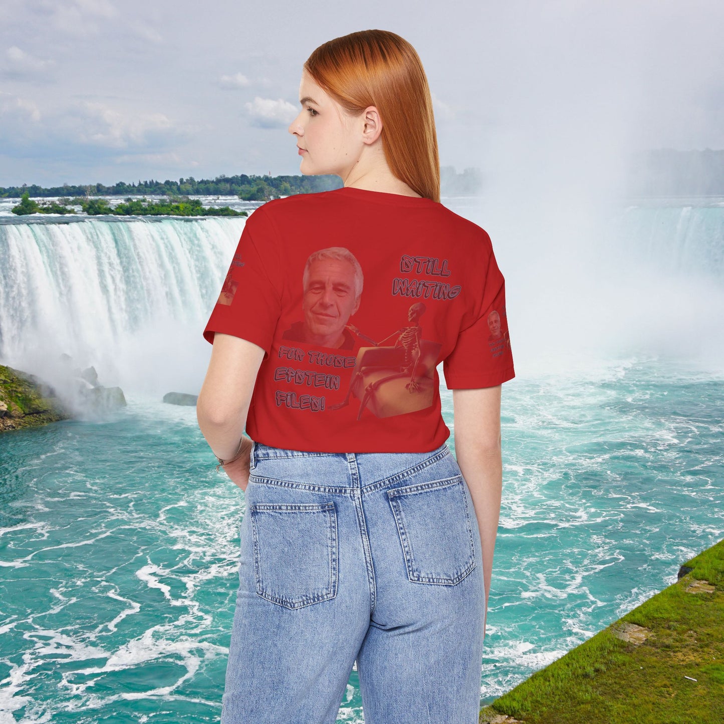 💥 Epstein T-Shirt  💥  Still  Waiting  For  Those  Epstein  Files!  💥  Sizes   XS - 5XL  💥 8  Different  Colors To  Choose  From  💥