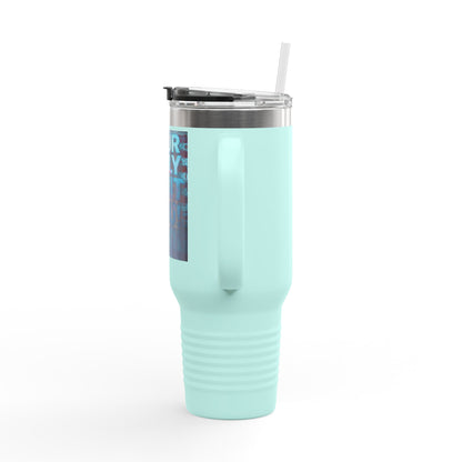 Motivational Your Limit Is Only You! Insulated 40oz Travel Mug