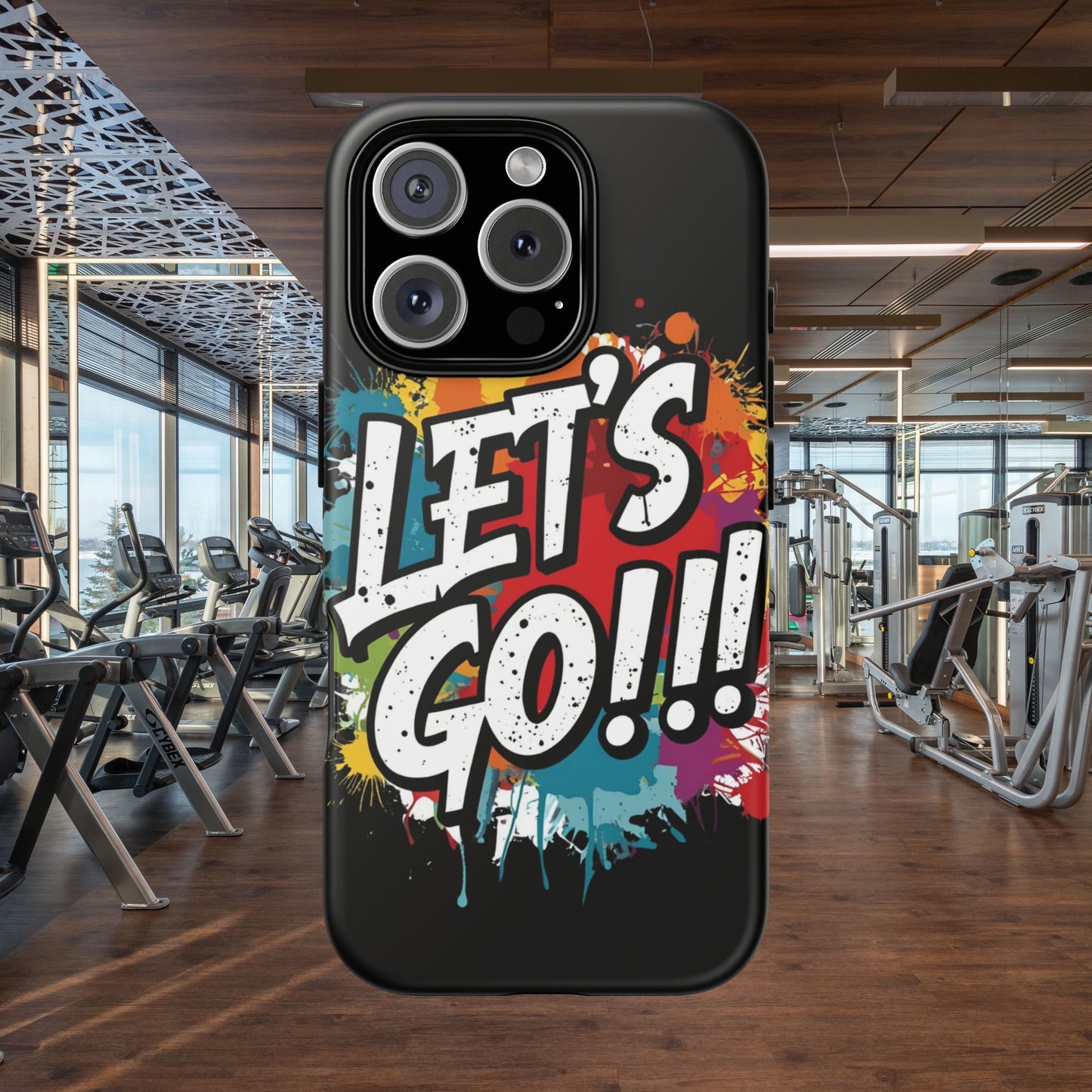 💥Phone Case 💥 Colorful 💥 Let's Go! 💥  Tough Phone Case 💥  Vibrant Design 💥 iPhones  15 & 16 💥  Birthday Gift 💥