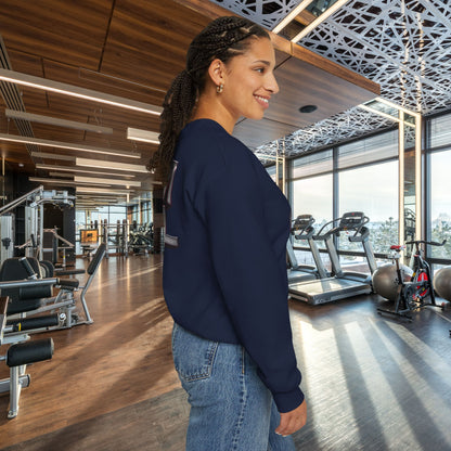 Gym Girl Crewneck Sweatshirt - Stylish Fitness Apparel - Women's Workout Sweatshirt - S-4XL