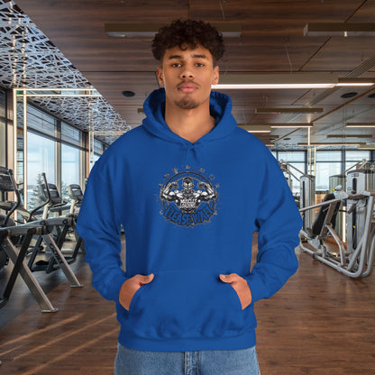 Unisex - Muscles Loading…Please Wait - Heavy Blend™ Hooded Sweatshirt - Motivational Fitness Hoodie - Workout Sweatshirt - Gym Apparel - Inspirational Gift - Holiday Gift